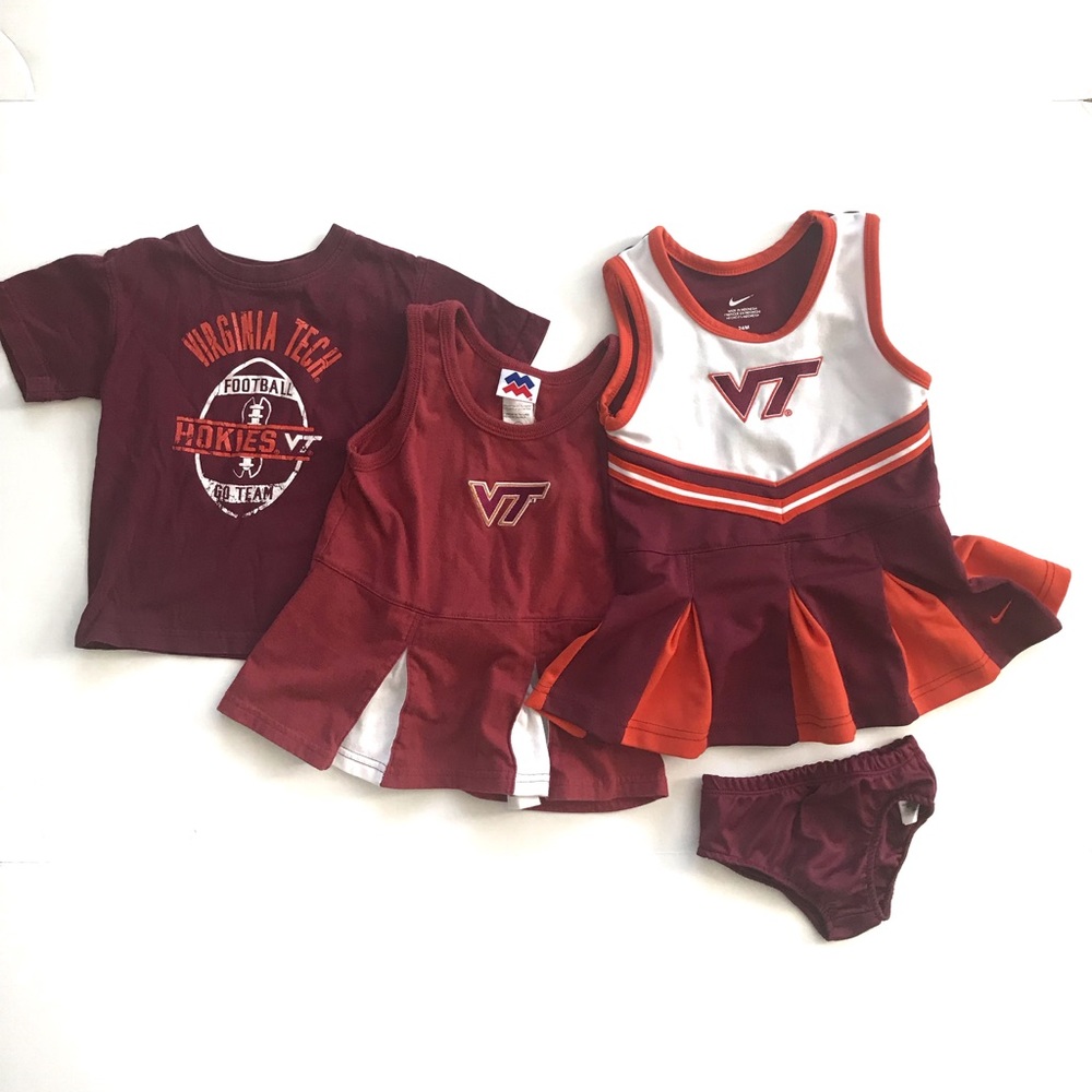 Virginia Tech Hokies 24 mo & 2t tops